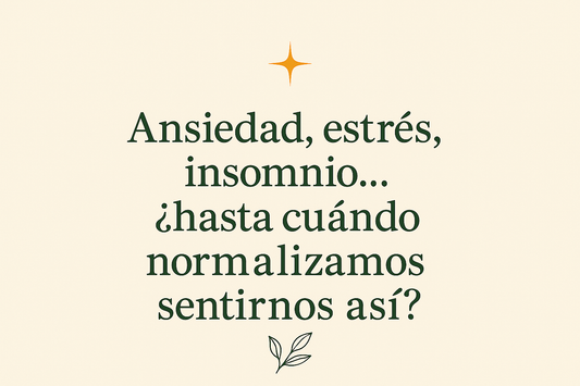 Ansiedad, estrés, insomnio… ¿hasta cuándo normalizamos sentirnos así?